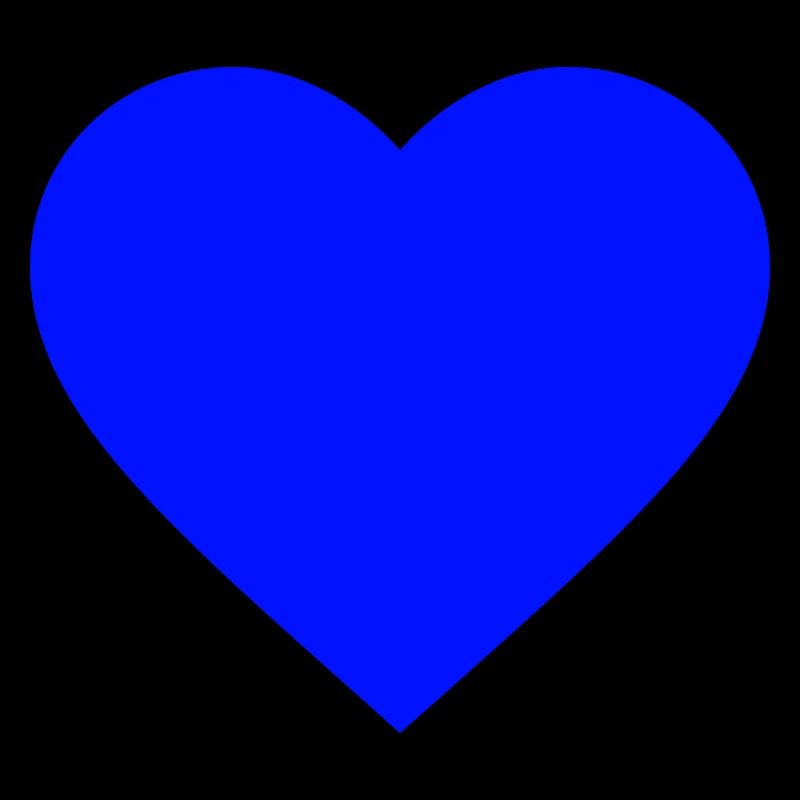 Le cœur bleu