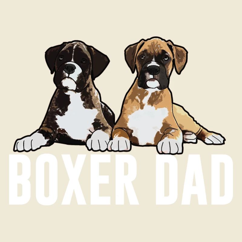 Boxer Hund Boxer Papa