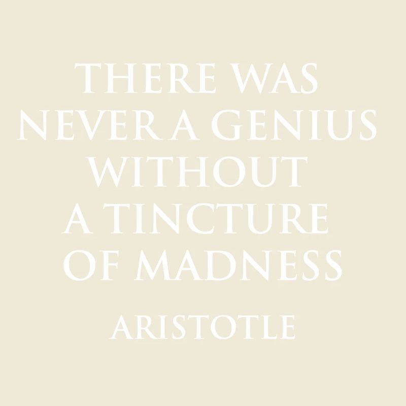 Aristotle Quote Typography Design