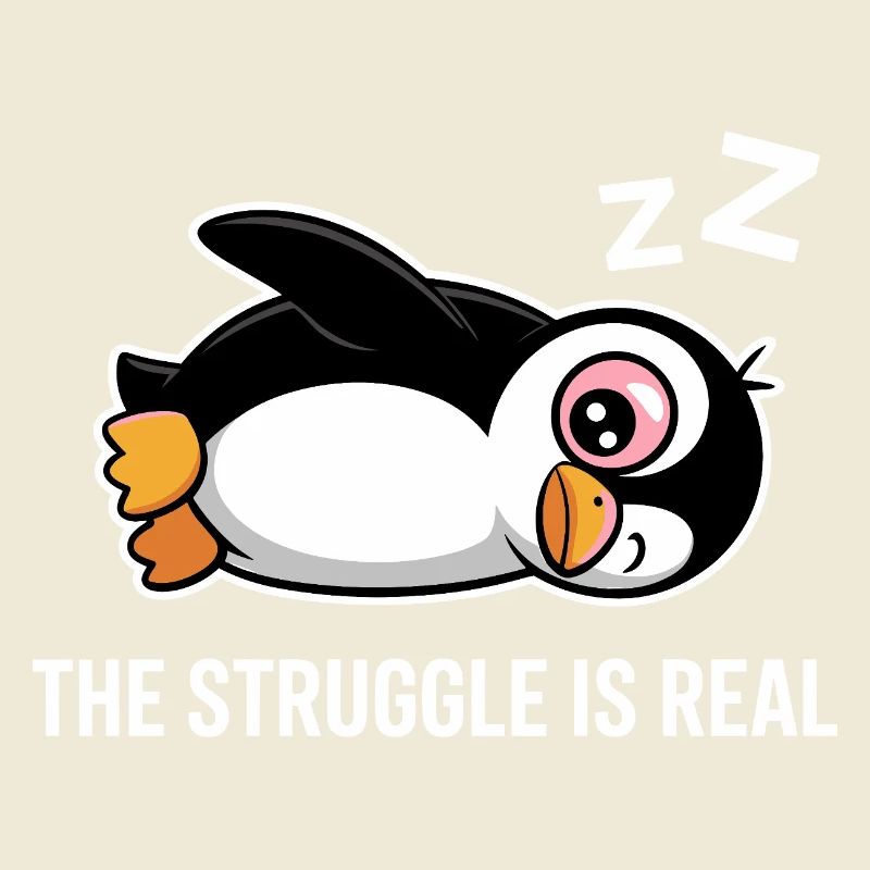 Pinguin Lustiger Spruch
