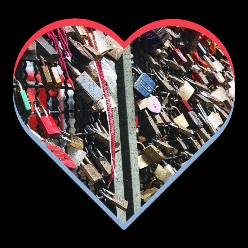 Heart Love Locks