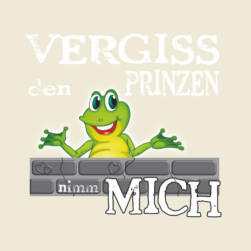 Frosch König textile Geschenkidee