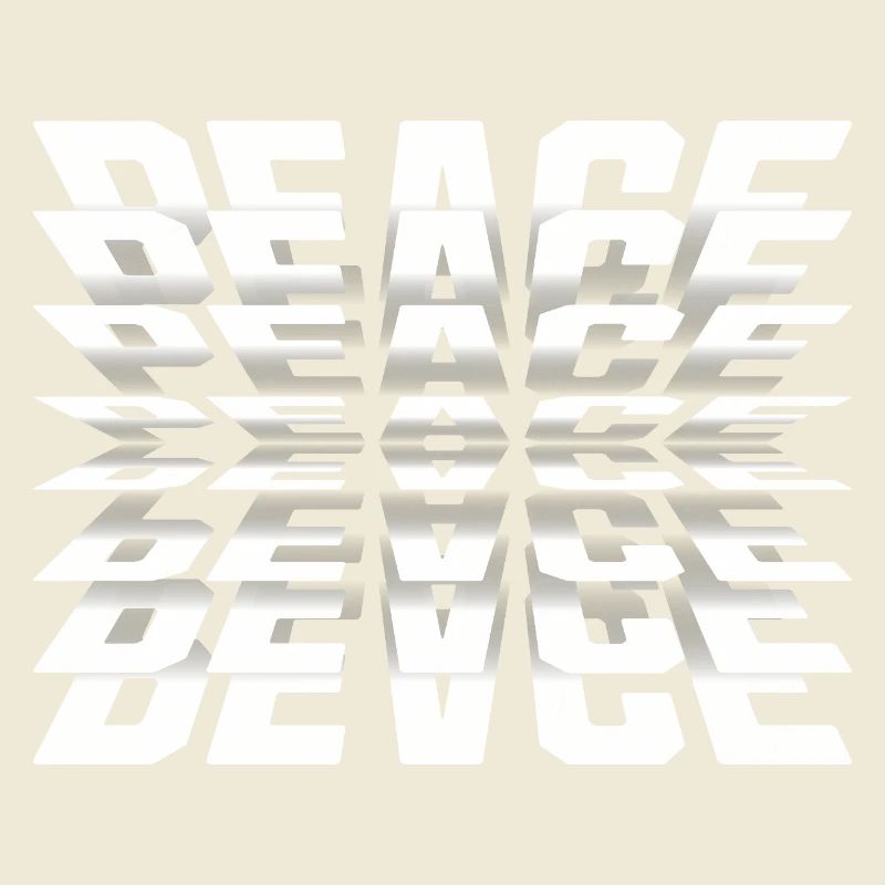 Mirror Peace Typography