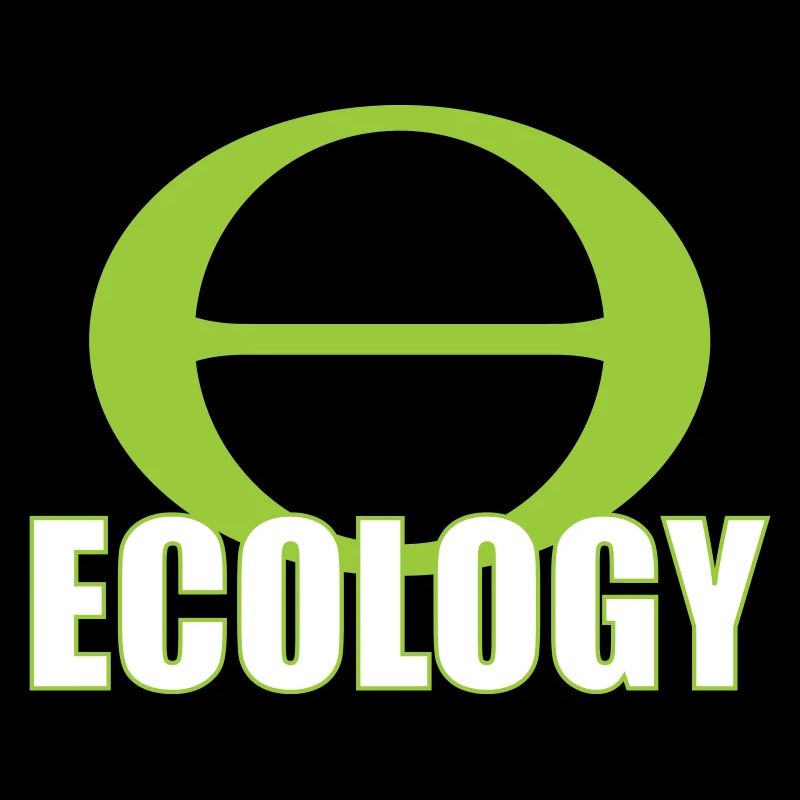 Green Minimalist Ecology Logo