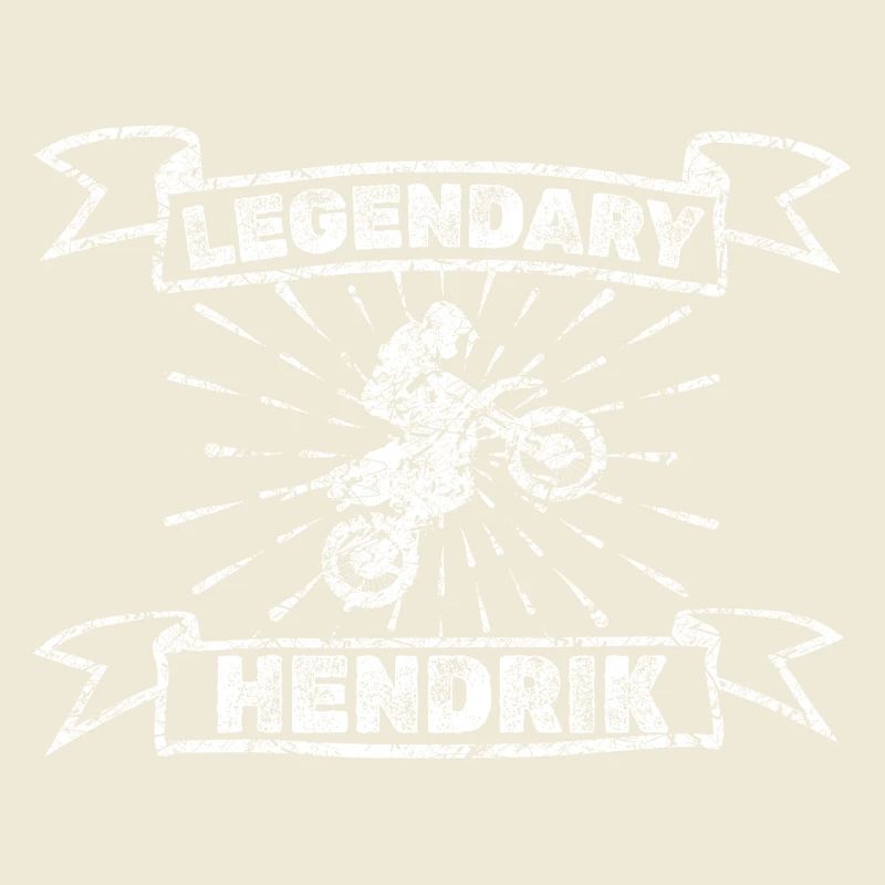 Hendrik als Biker