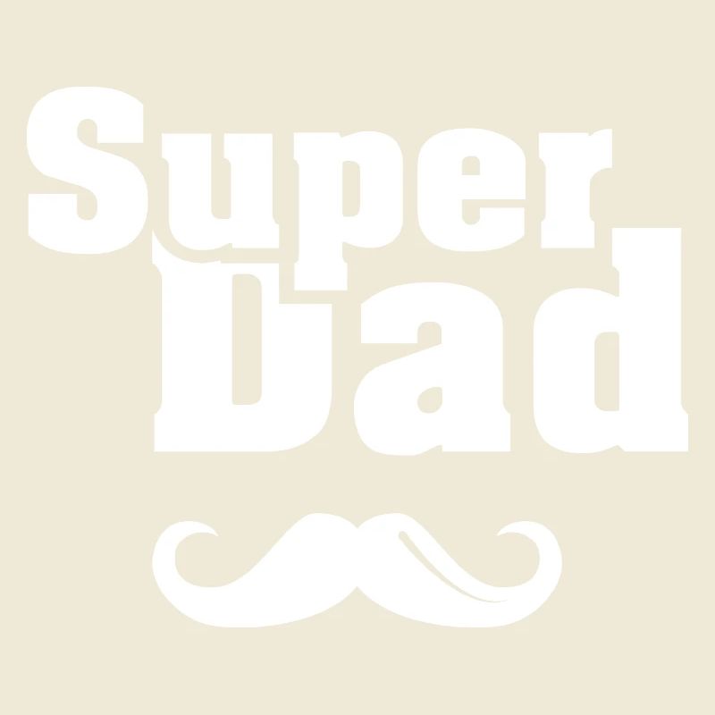 Super Vater Bart cool Dad Logo Symbol Spruch