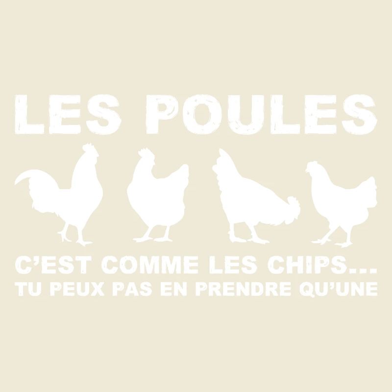 les poules c'est comme les chips