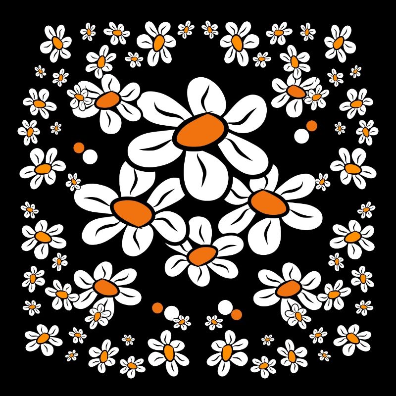 Blumenwiese mit Gändeblümchen Margeriten Blüten