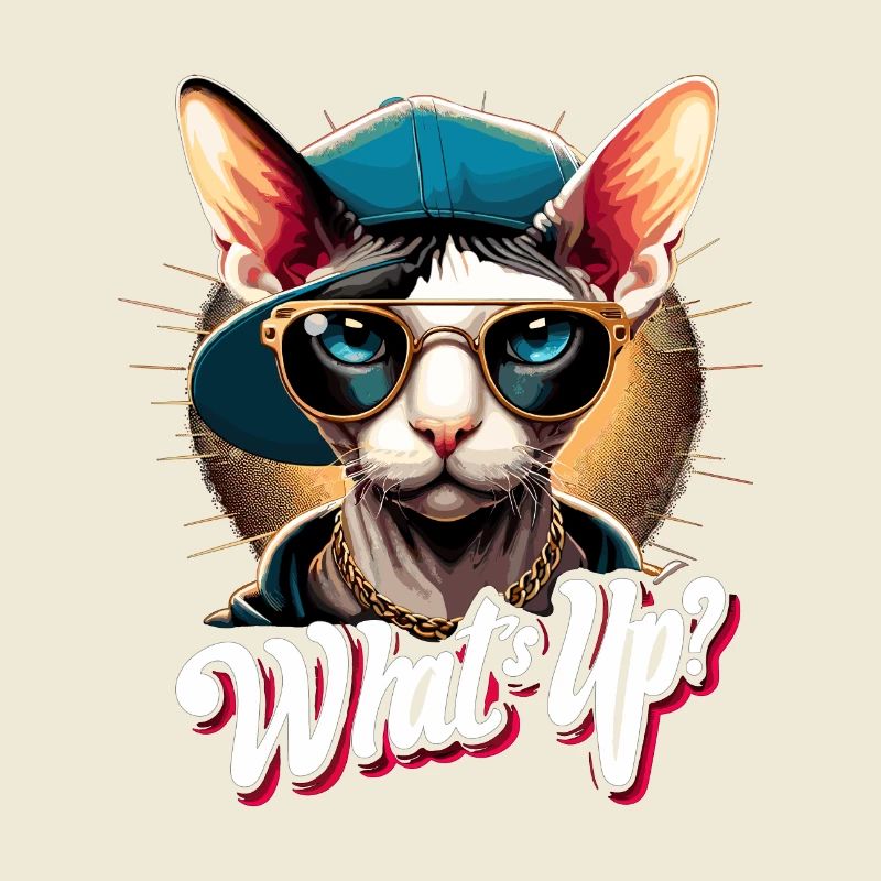 Cornish Rex Was geht ab Katze Geschenk