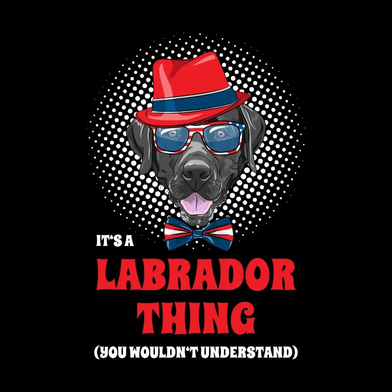 Hipster Labrador