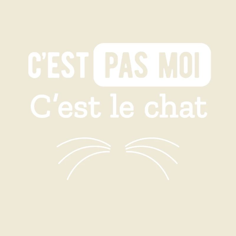 C EST PAS MOI C EST LE CHAT