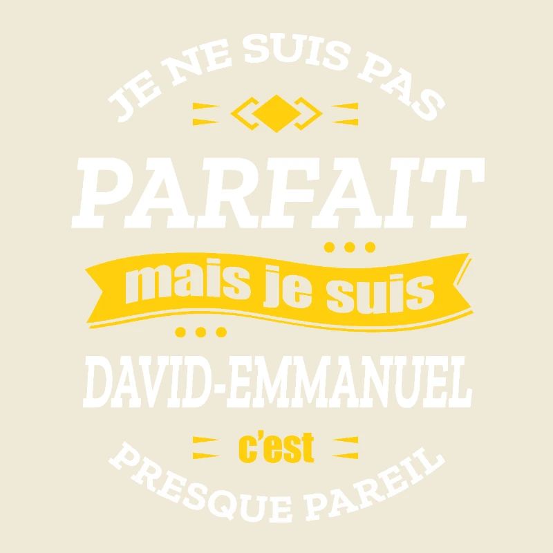 DAVID-EMMANUEL PARFAIT - PRENOM DAVID-EMMANUEL