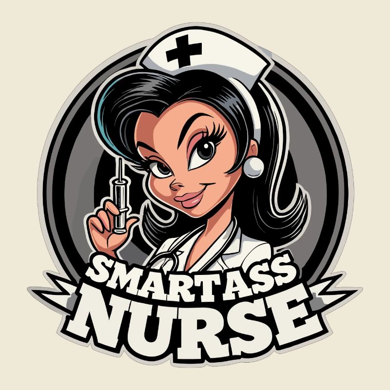 Klugscheißer Krankenschwester witzig Geschenk