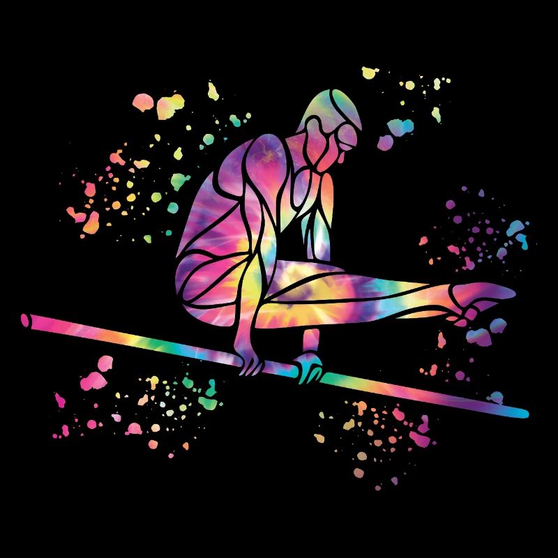 Gymnast high bar artistic gymnastics