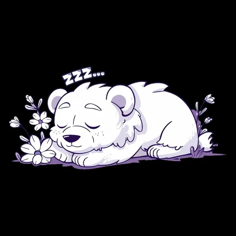 Sleeping Bear - Sticker