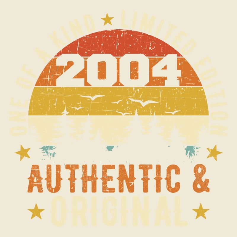 Original 2004 Geburtstagsgeschenk 2004 Authentisch