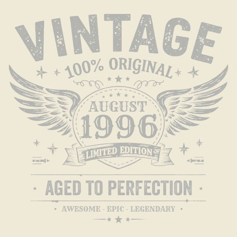 Born in August 1996, built August 1996 - August 1996