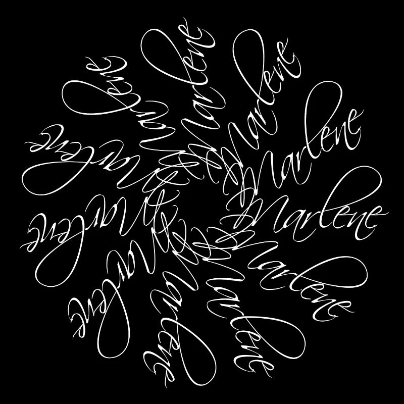 Marlene Name Name Mandala