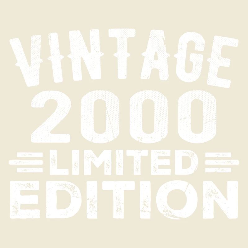 Année de construction 2000 Année de naissance Millésime 2000