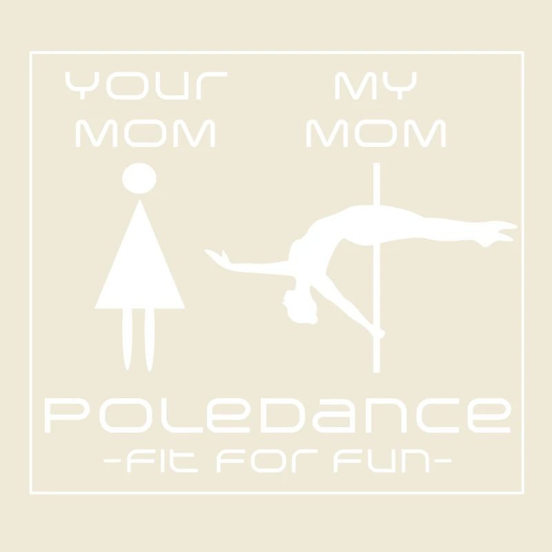 Amusement de maman en pole dance