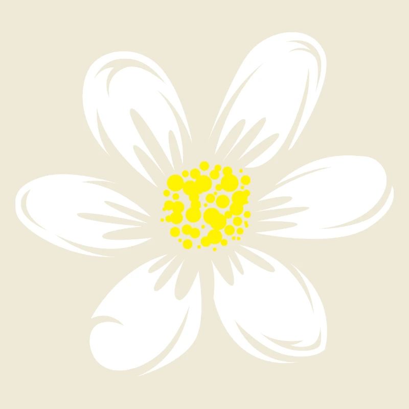 Daisy Boho Meadow Plants Nature Symbol