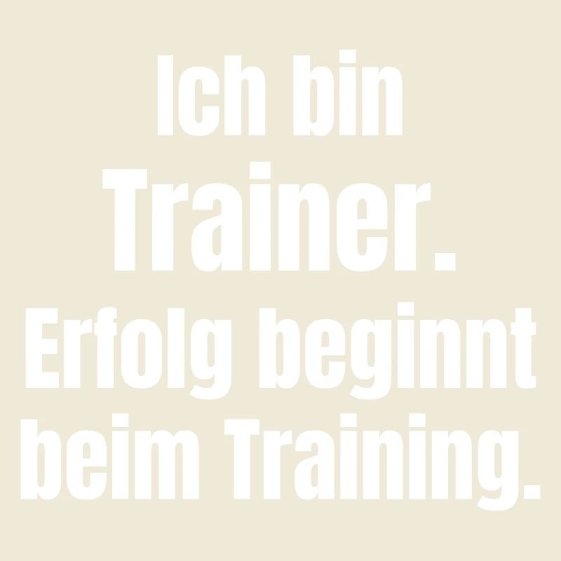 I'm a coach – success starts with training