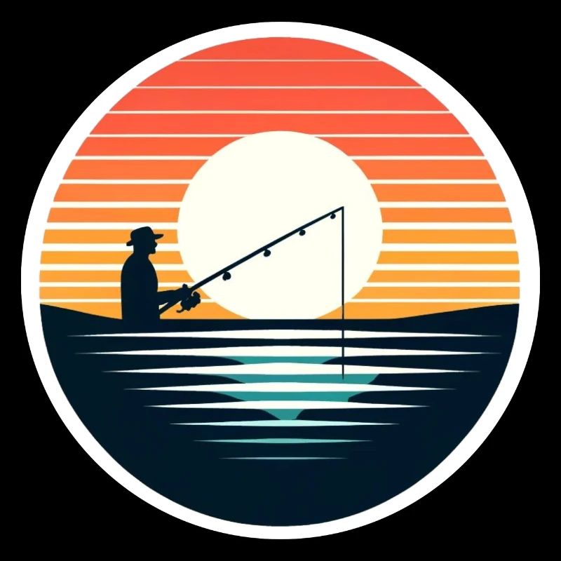 Pêcheur Pêcheur Pêche Rétro