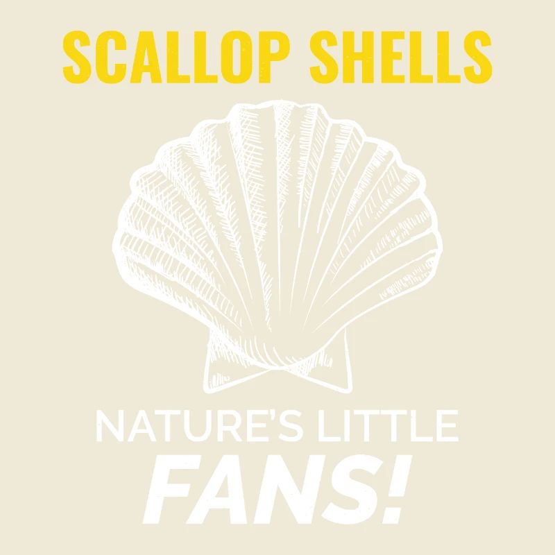 Scallop Seashells Collector Beachcomber Shellfish