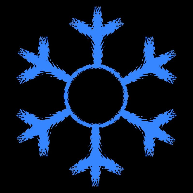 Snowflake winter cold cold
