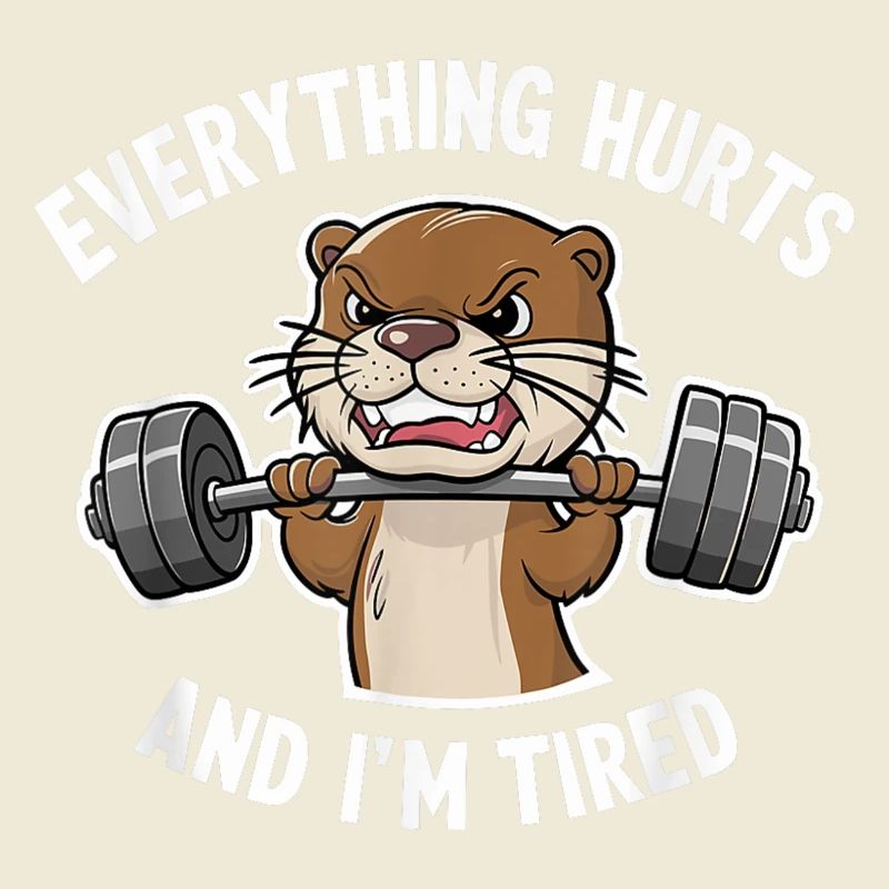 Beaver Weightlifter: Everything Hurts
