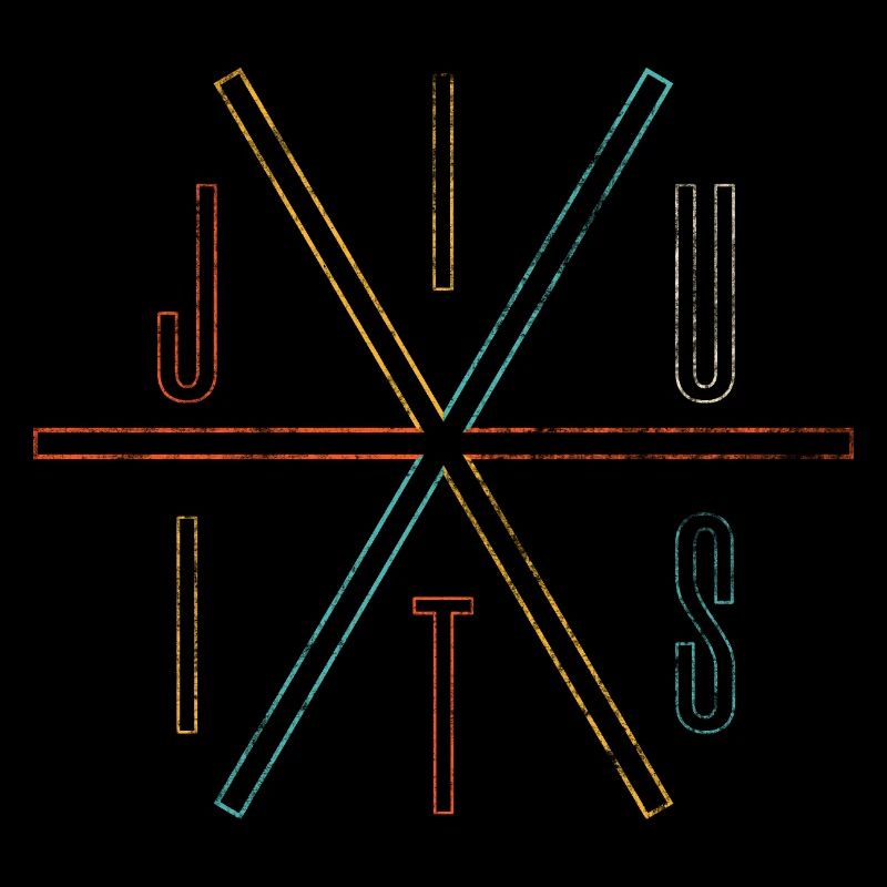 Jiu Jitsu Minimaliste Design Graphique