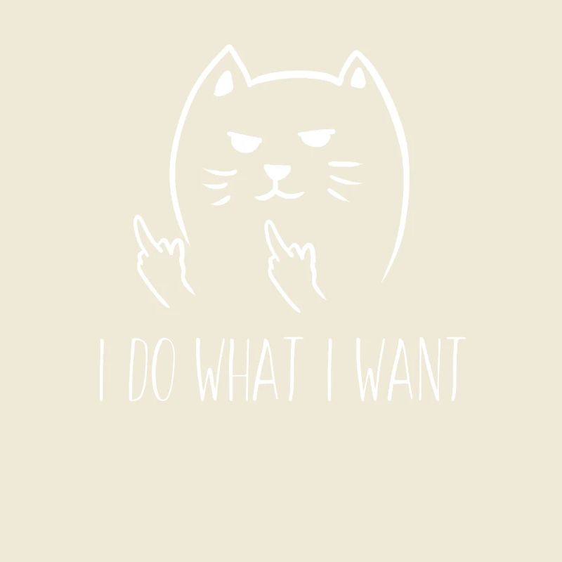 Self-confident cat: freedom without compromise