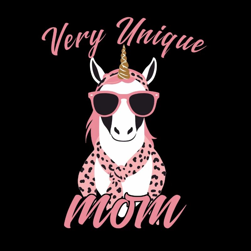 Einhorn Mama Einzigartig Stylische Einhorn Frau