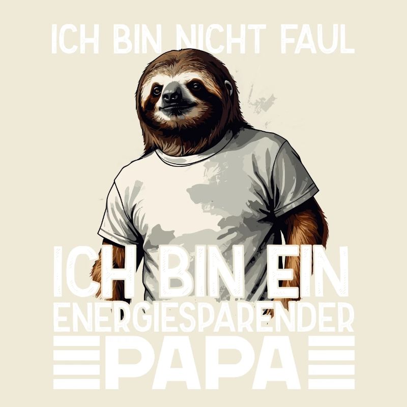 Funny Sloth Dad Humorous Saying