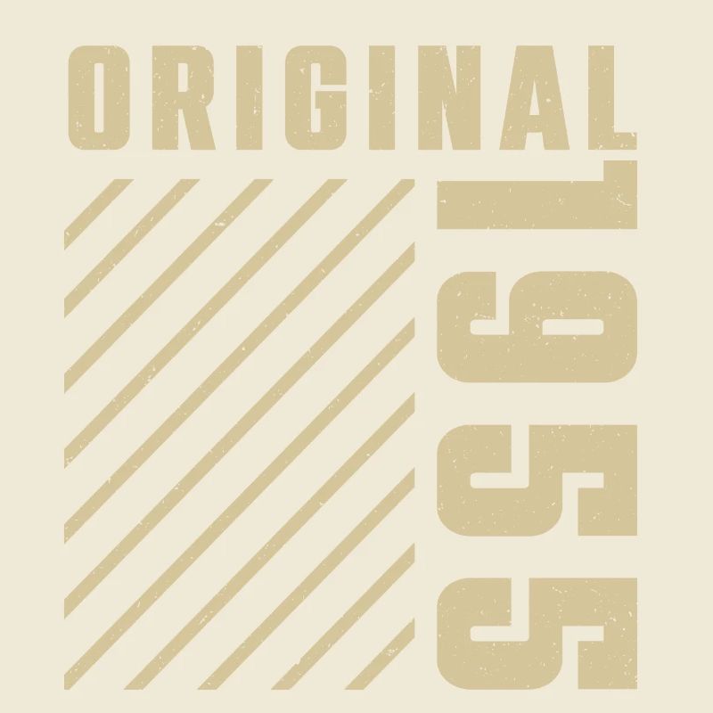 Original 1955 Authentic 1955 Vintage Bursdag