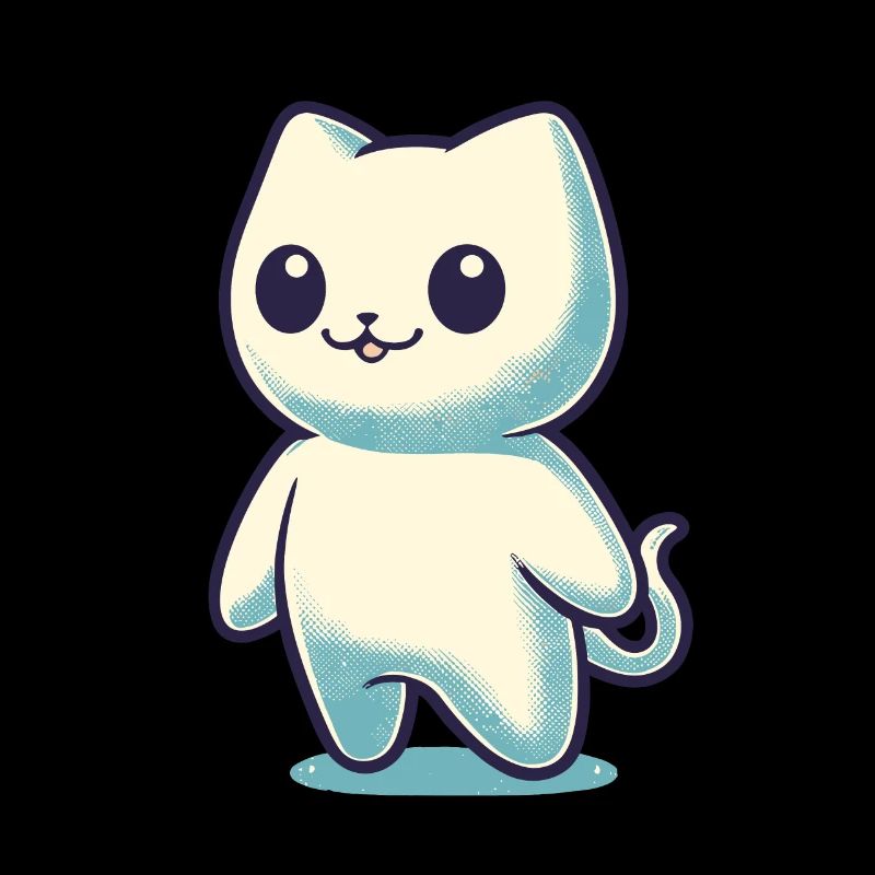 Cute Ghosts Cat Kawaii Ghost Pet