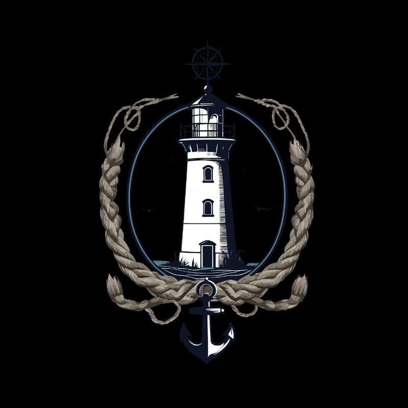Phare Hobby Pêcheur Marin Style Vintage