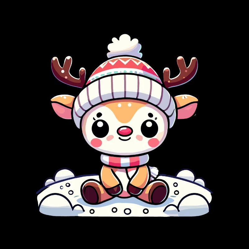 Noël mignon renne
