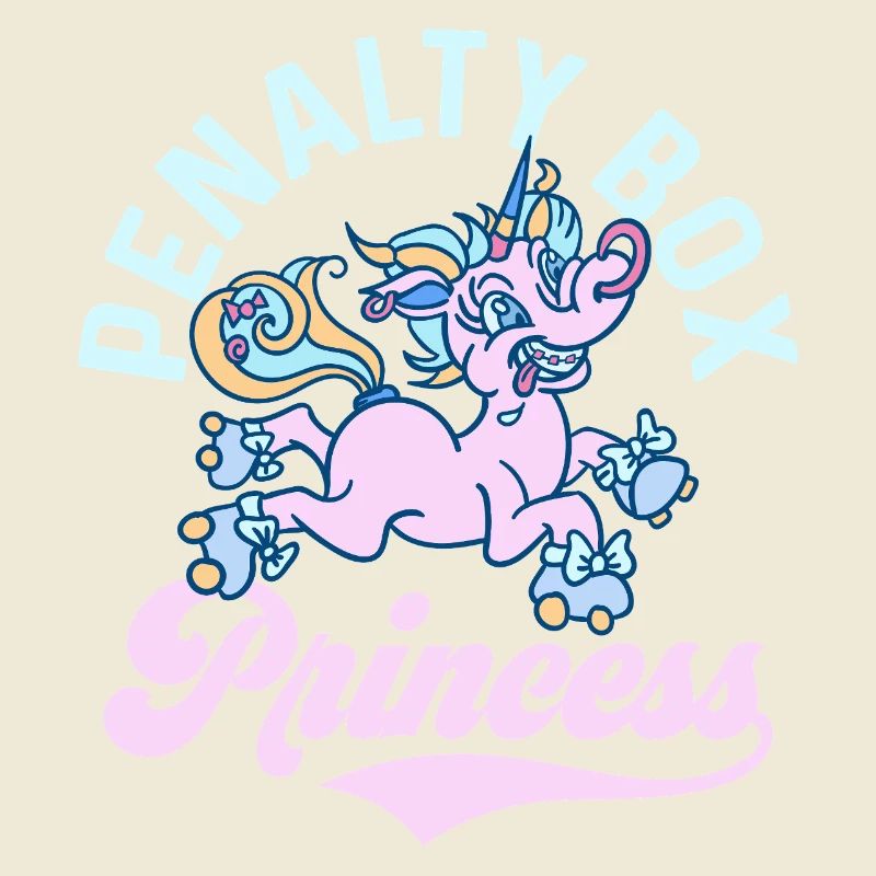 Penalty Box Princess Skating Roller Derby