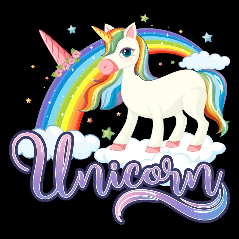 Arc-en-ciel licorne