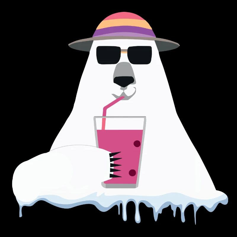 Global Warming Bear | Arctic Ecology Satire 