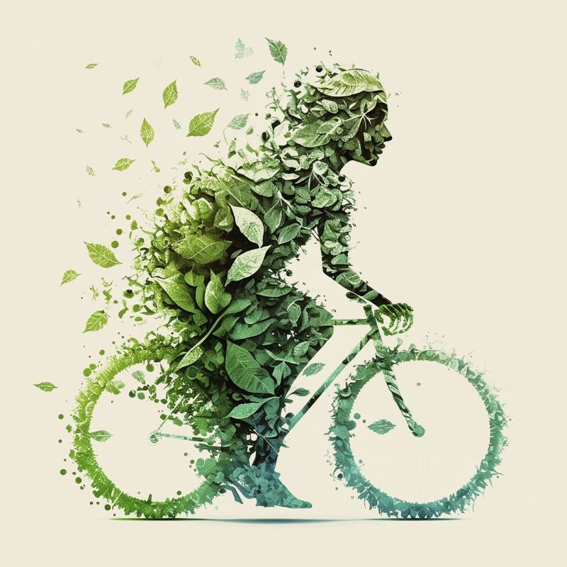 Cyclisme Protection de l’environnement Empreinte CO2 Forme physique