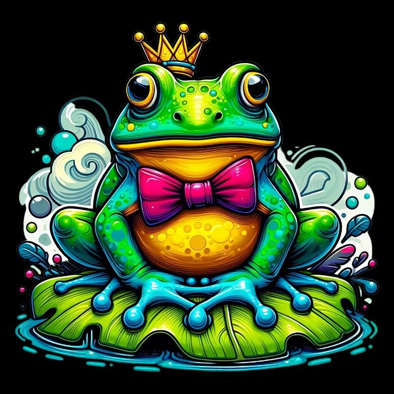 Frosch mit der Königskrone