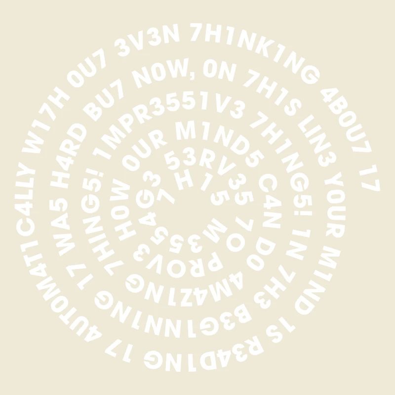 Spirale Leetspeak – Nerd Code 1337 Geek Design