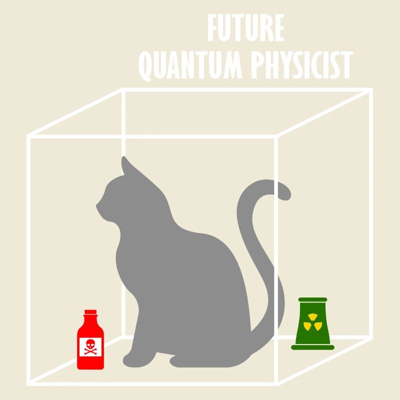 Quantenphysik Wissenschaft Student Physiker Geschenk