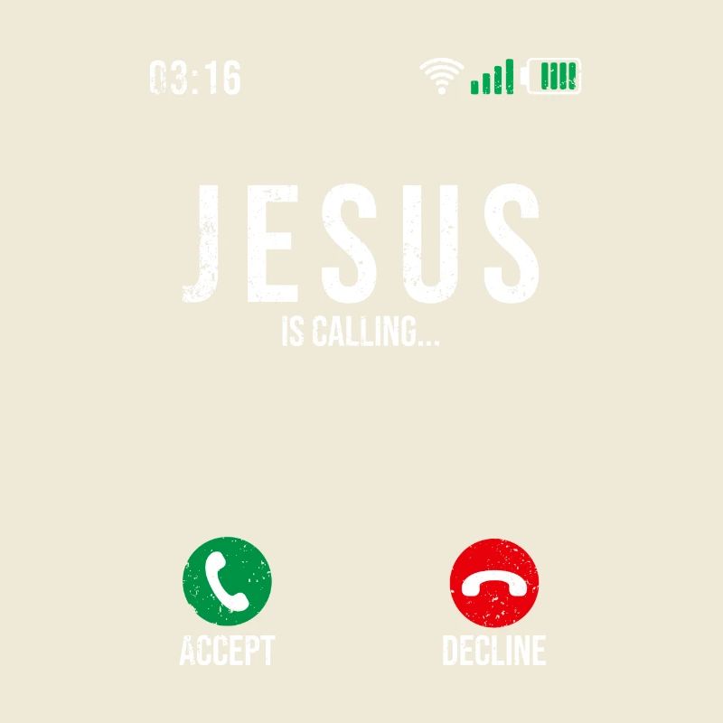 Jesus is calling