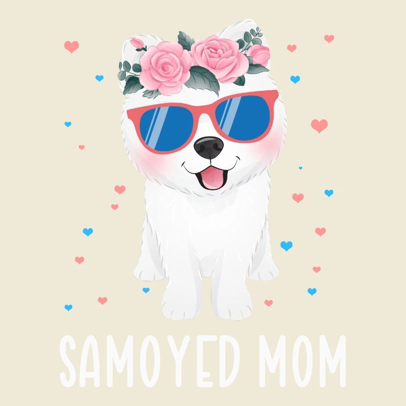 Samojeden Mama Samojede Samojedenhunde Geschenk