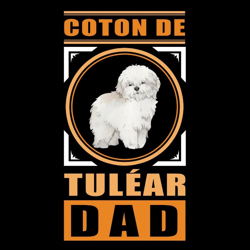 Coton de Tuléar papa chien cadeau