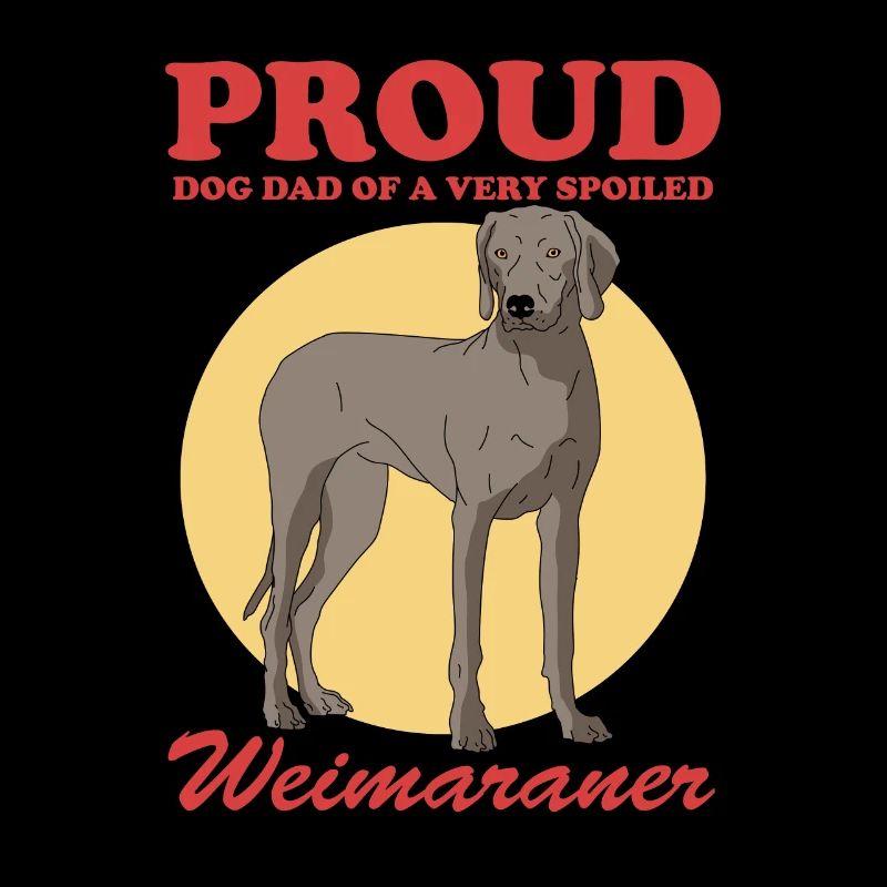 Weimaraner Dad Hunde Hundebesitzer Geschenk