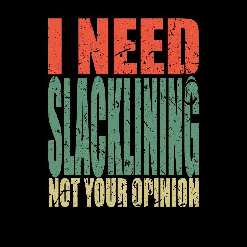 Slacklinging saying funny